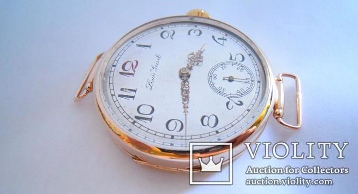 Золотые часы Louis Grisel 14К, фото №11