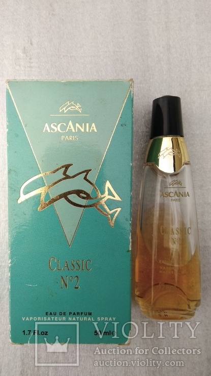 Парф.вода Ascania Klassic №2 made in France Paris в коробке, фото №2