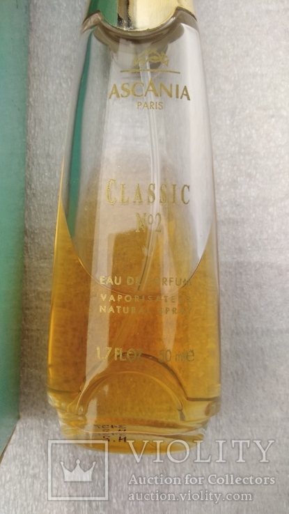 Парф.вода Ascania Klassic №2 made in France Paris в коробке, фото №3