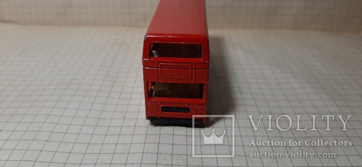 Машинка .Автобус двохэтажный london bus 1981 Matchbox s 1/124 lesney England, фото №10