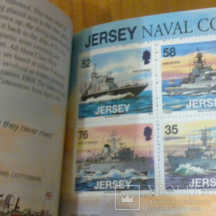 Буклет марок Джерси - военные карабли - Визит ВМС Великобритании, фото №6