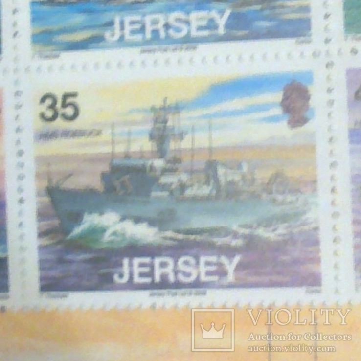 Буклет марок Джерси - военные карабли - Визит ВМС Великобритании, фото №12
