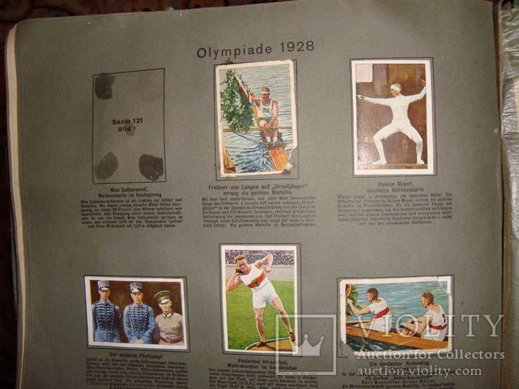 Довоенный альбом с карточками на разную тематику, фото №13