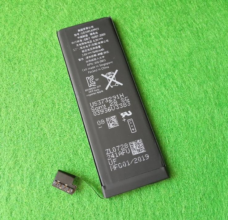 Аккумулятор батарея Apple iPhone 5 (Sony), фото №3