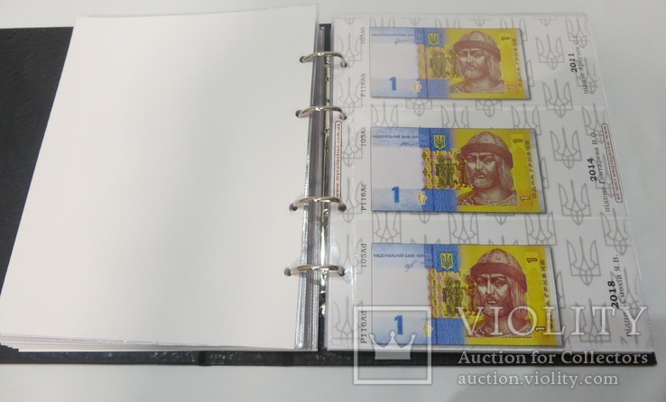 Альбом для банкнот України (гривні), фото №6