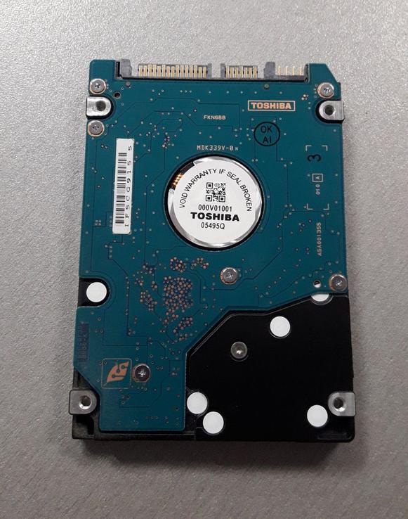 Жесткий диск 2.5" HDD Toshiba 100Gb MK1032GSX, photo number 3