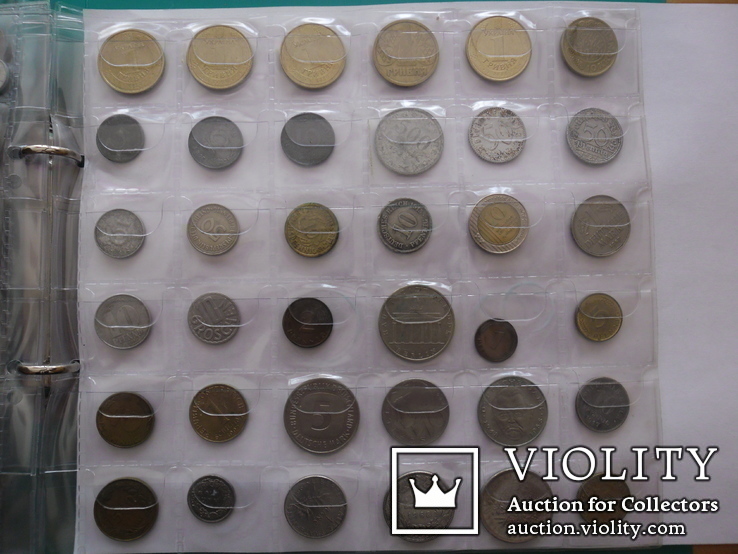 Колекція монет 240 штук в альбомі, фото №6