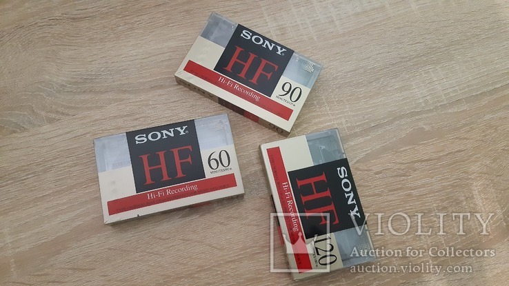 Касети Sony HF60, HF90, HF120 (Release year: 1994), фото №3