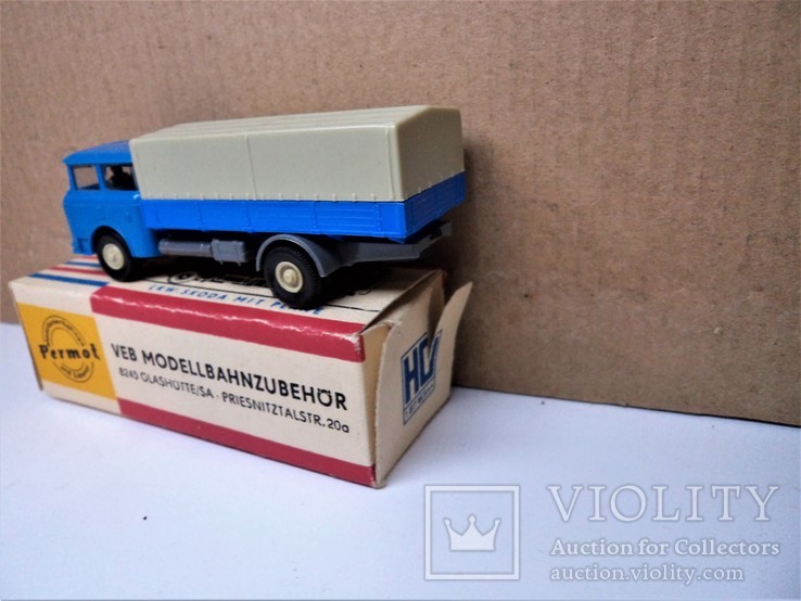 Шкода-грузовик с брезентовым покрытием. ГДР, фото №5