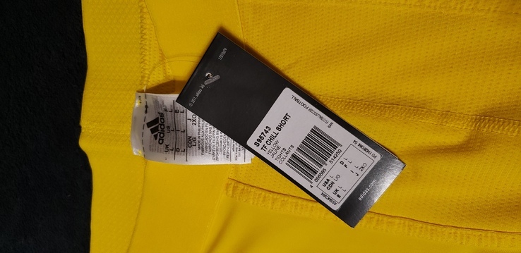 Термобелье adidas велосипедки L (желтые), фото №3