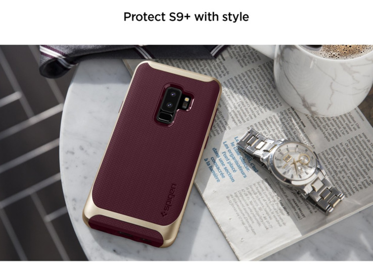 Защитный чехол SGP Neo Hybrid для Samsung Galaxy S9 Plus (G965) - Shiny Black, фото №3