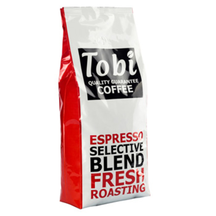 Premium ziarna kawy świeże smażenia Tobi coffee - 1 kg