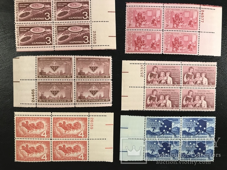 Сцепки марок США., фото №2