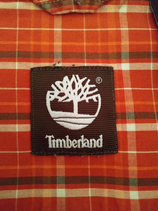 Рубашка кирпичная клетка Timberland Индонезия коттон p-p XL, фото №8