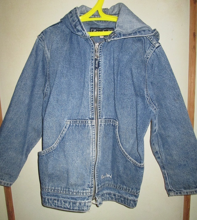 Джинсовая куртка для подростка, фото №2