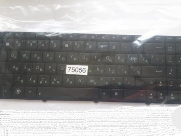 Клавиатура для ноутбука Asus K52 K52F K52J K52JK черная, фото №3