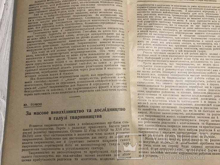 1930 Масове винахідництво у тваринництві: Українське скотарство, фото №4