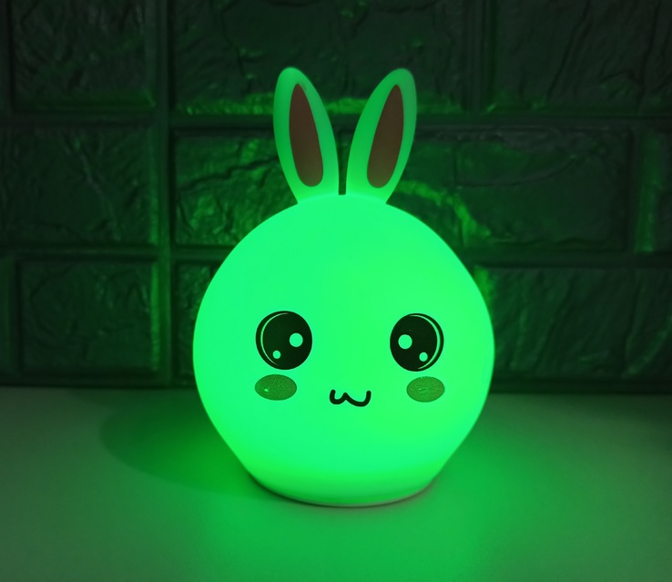 Оригинальный детский светильник ночник Кролик Rabbit, LED лампа, фото №4