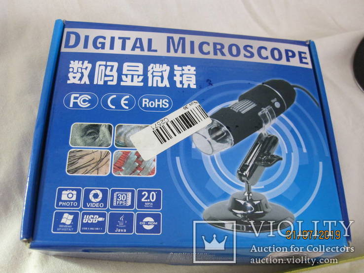 Фото-микроскоп с портом USB для компьютера, фото №12