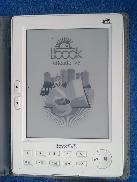 Электронная книга: lBook ereader V5 White+карта памяти 2 GB Не рабочая не включается, numer zdjęcia 3