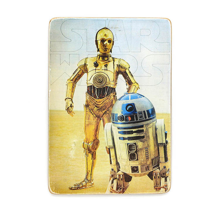 Деревянный постер "Star Wars #7 Droids", photo number 2