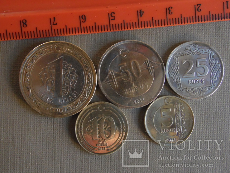Набір монет Севернии Кіпр, фото №3