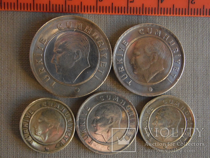 Набір монет Севернии Кіпр, фото №4