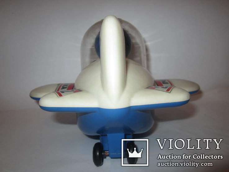Инерционная игрушка самолёт Пчёлка 7руб СССР, фото №8