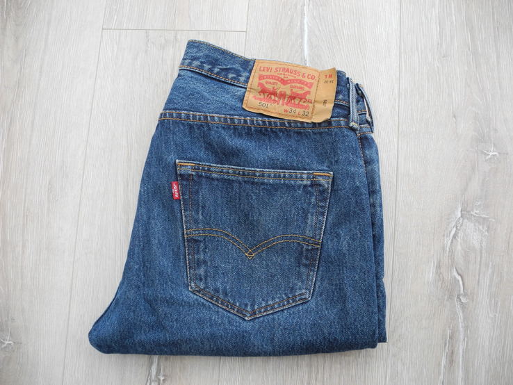 Джинсы Levis 501 34/32 ( MEXICO USA ) Новое, numer zdjęcia 2