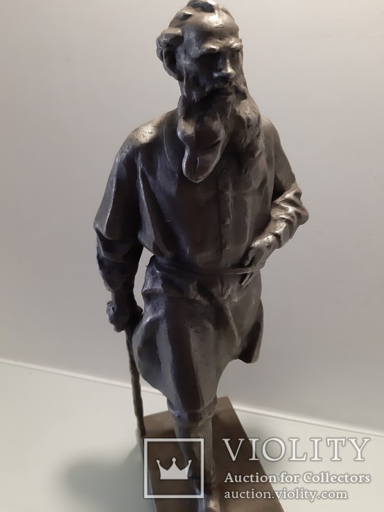 Скульптура Л.Н.Толстой скульптор Чеботарев, фото №4