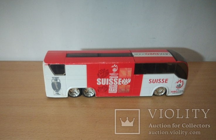 Модель автобуса -сувенир Еuro 2008,  2b toys, фото №3