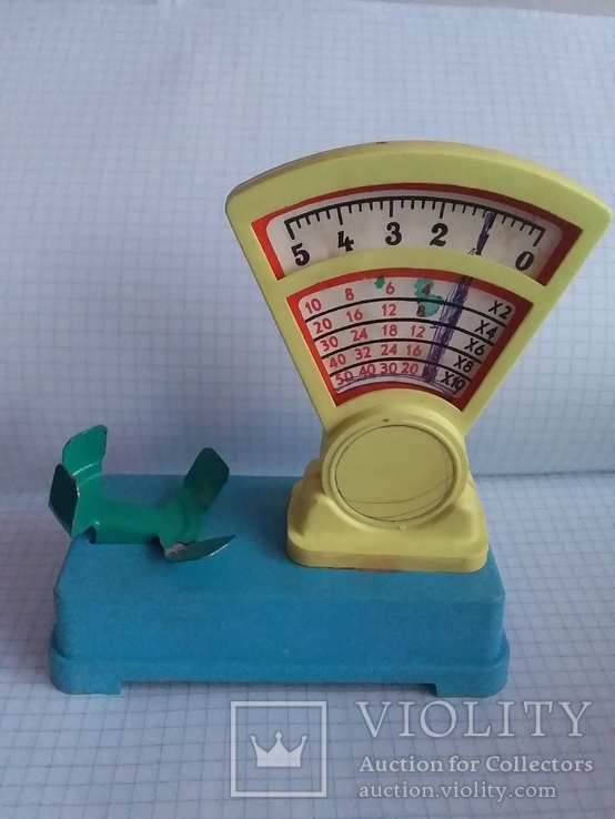  Весы  игрушка детская времен СССР, фото №3
