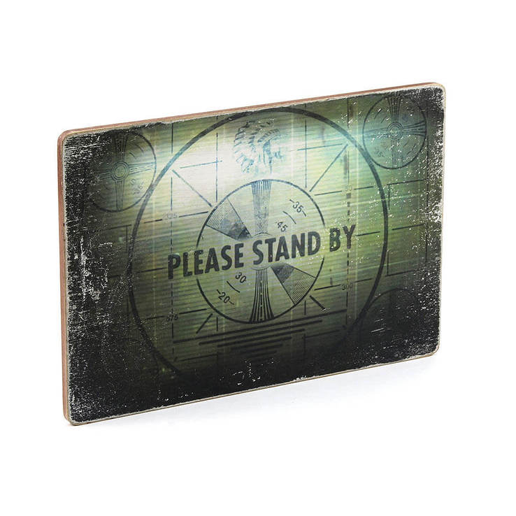  Деревянный постер "Fallout #14 Please stand by", фото №4