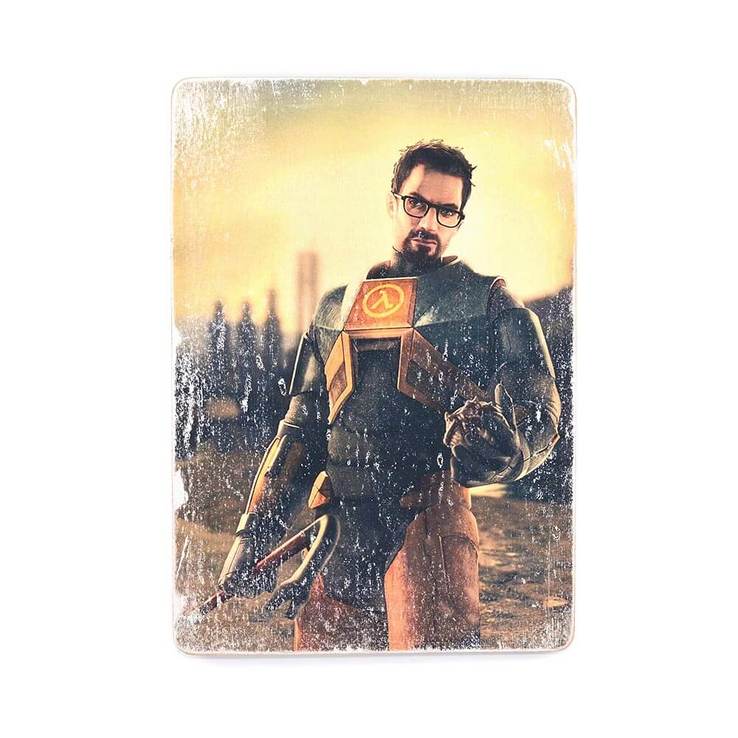 Деревянный постер "Half Life #1 Gordon Freeman", numer zdjęcia 2