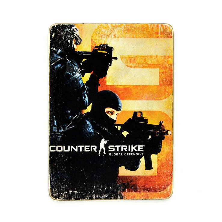 Деревянный постер "Counter Strike dark", фото №2