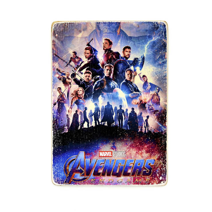 Деревянный постер "Avengers End Game (All the team)", numer zdjęcia 2