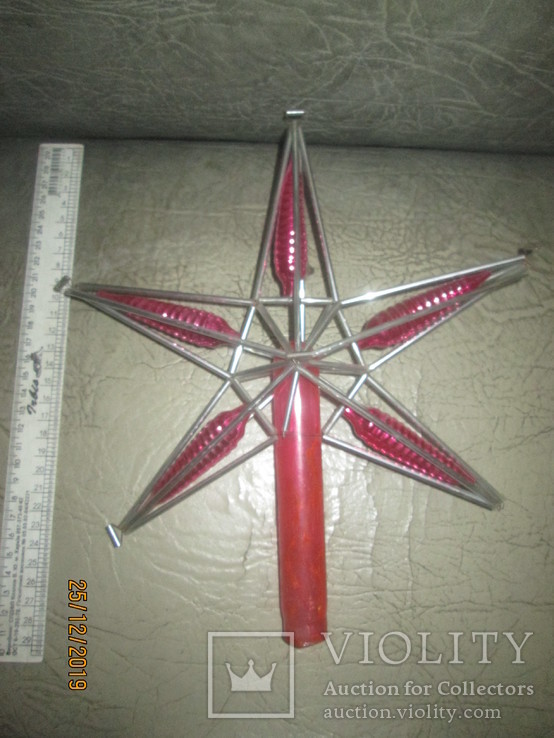 Большая звезда -СССР- стекло, фото №2