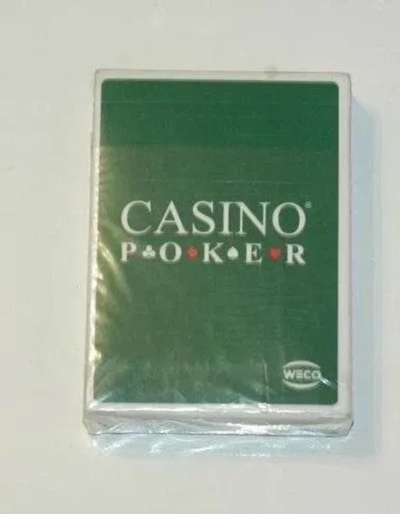 Карты игральные, для покера. Casino Poker. Цена за 2 колоды. Weco. Германия, numer zdjęcia 4