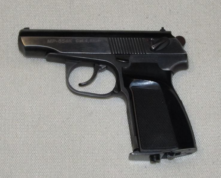 Пистолет Макарова пневматический MP654K, фото №2