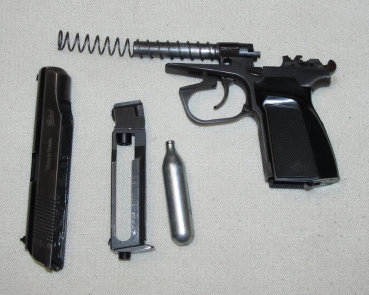 Пистолет Макарова пневматический MP654K, фото №6
