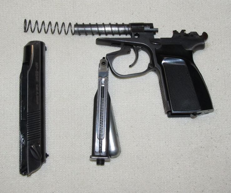 Пистолет Макарова пневматический MP654K, фото №9