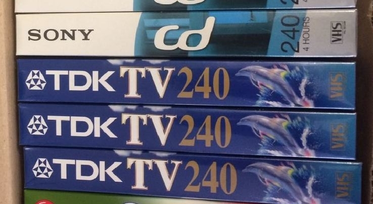  Новые ВХС VHS Sony + TDK 240 мин.(JAPAN) + Ящик ориг.