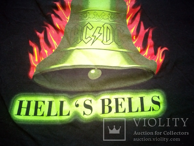 Футболка Hell's Bells AC/DC Колекційна, фото №5