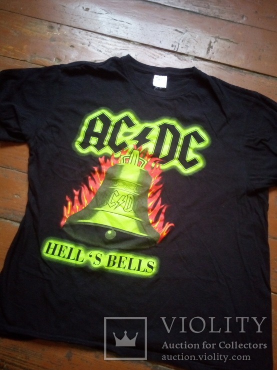 Футболка Hell's Bells AC/DC Колекційна, фото №7