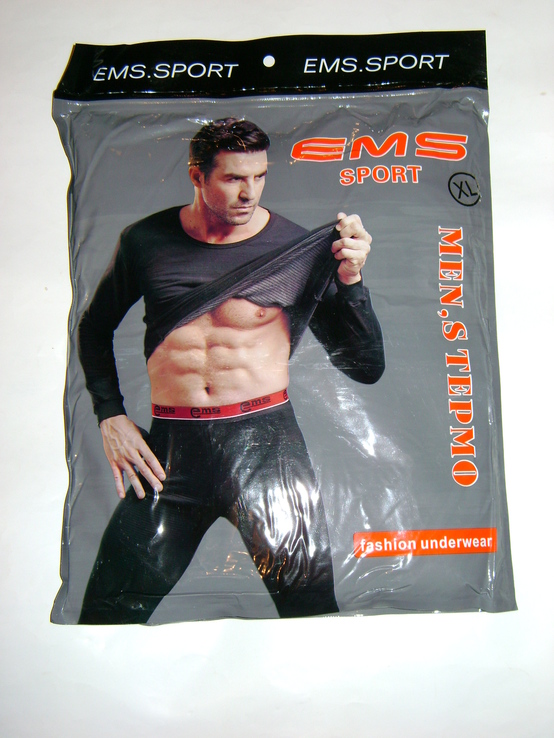 Качественное повседневное термобелье для мужчин EMS Sport (размер 3XL), фото №2