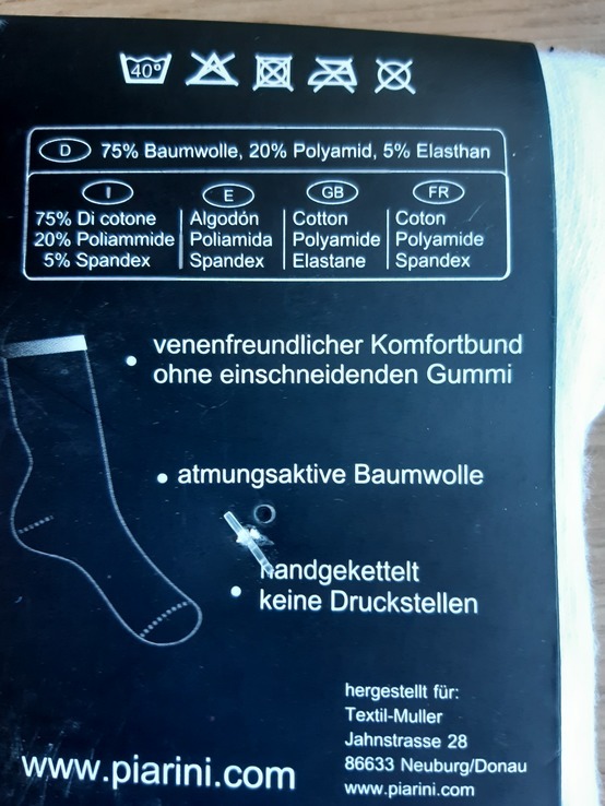 Комфортные носки" Здоровье" ,5 пар-комплект. Германия, unisex, р. 43-46., photo number 6