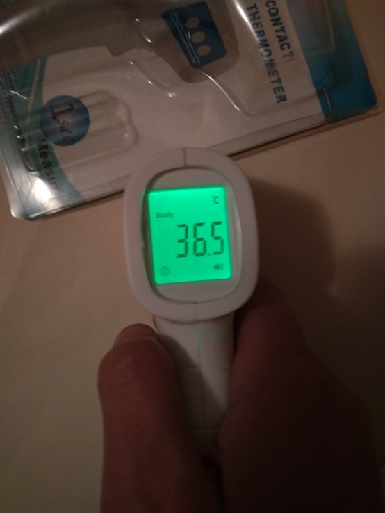 Инфракрасный термометр для тела. градусник - пистолет. пирометр, photo number 3