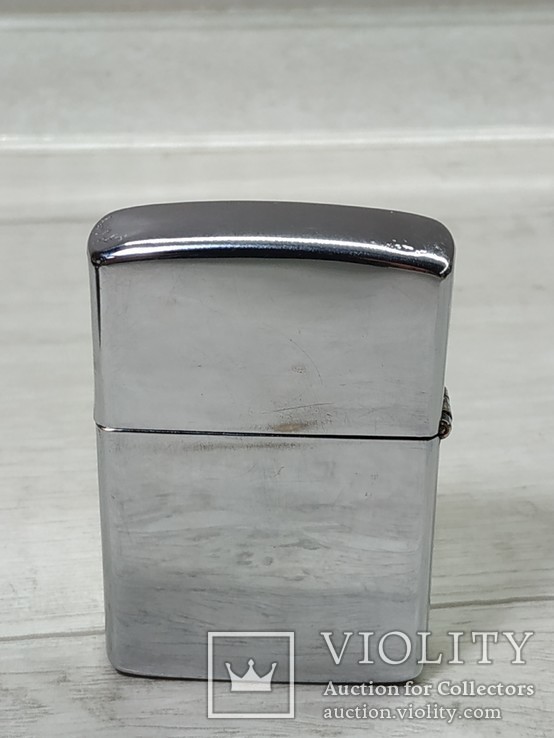 Зажигалка Zippo в кожаном чехле., фото №5