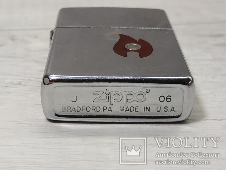 Зажигалка Zippo в кожаном чехле., фото №8