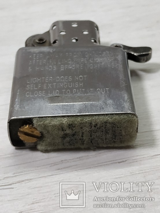 Зажигалка Zippo в кожаном чехле., фото №11